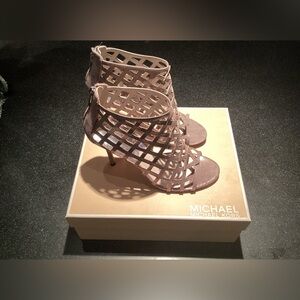 Michael Kors Open Toe Heel. Size 8.5